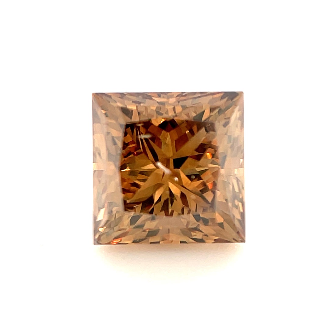 Chocolate Princess Shaped Diamond Etsy