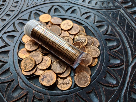 Lincoln Wheat Cents CULLS 50-coin lot
