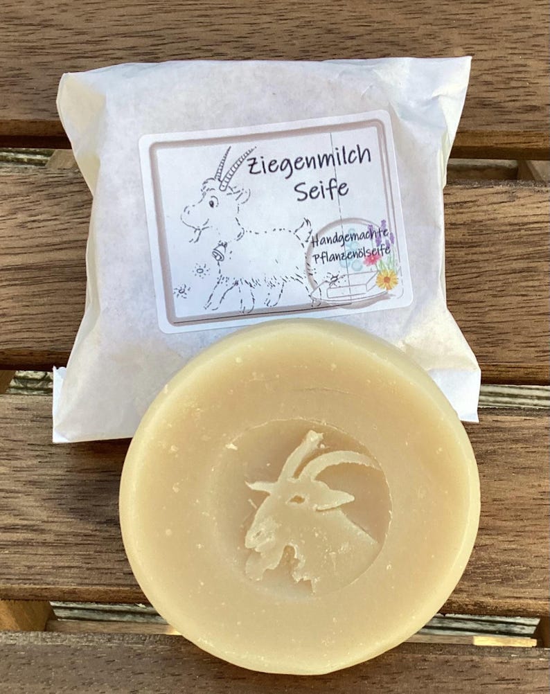 Goat milk soap, handmade, certified vegetable oil soap - very nourishing image 4