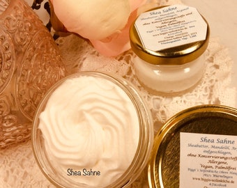 Shea cream (body cream) - allergen-free, palm oil-free, vegan