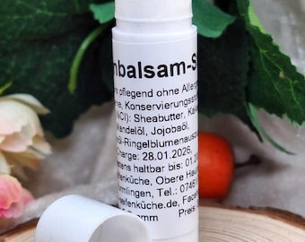Lippenbalsam mit Ringelblume als Stick, palmölfrei