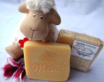 Sheep milk soap handmade, certified vegetable oil soap