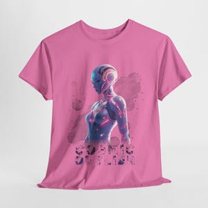 Cosmic Outlier T-Shirt, Futuristic Space Tee, Unique Sci-fi Shirt, Celestial Graphic Top, Unisex Cotton Tee
