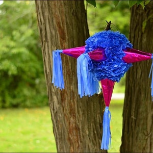 Blue and Pink Piñata