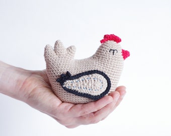 Patron poulet amigurumi - Patron oiseau au crochet PDF