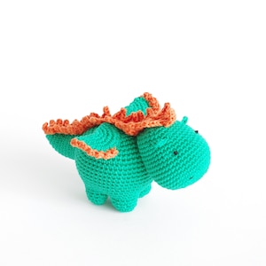 Amigurumi dragon pattern - MadToymaker crochet pattern