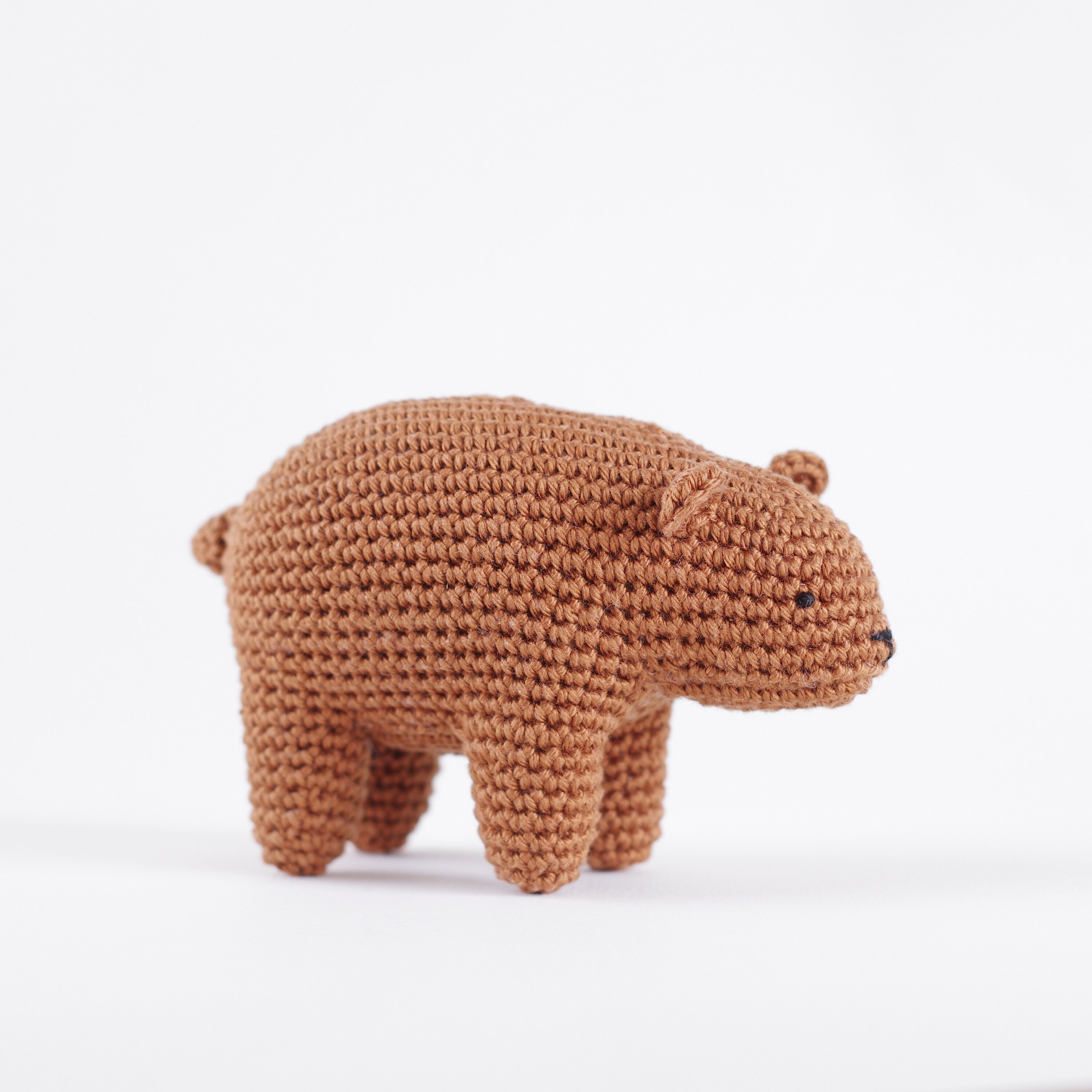 Brown Bear Amigurumi Crochet Pattern – Darn Good Yarn