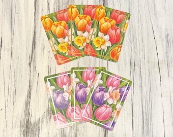 Tulip & Daffodil Playing Cards