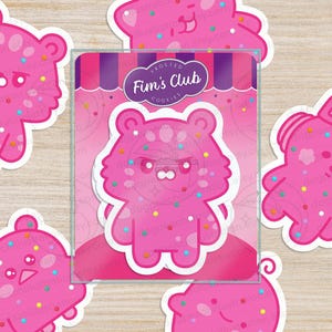 LSF Character Sticker Pack Frosted Cookie Version | Kpop Gift | K-pop Sticker Set | Kpop Stickers |