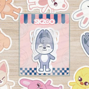 Stray Kids SKZOO Character Sticker Pack | Kpop Stickers | Kpop Merch | Kpop Gift | SKZOO Stickers | K-pop Sticker Set |