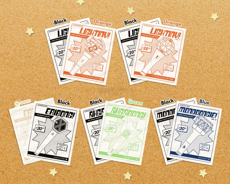 k-pop-boy-group-lightstick-print-vintage-inspired-mini-art-print-k