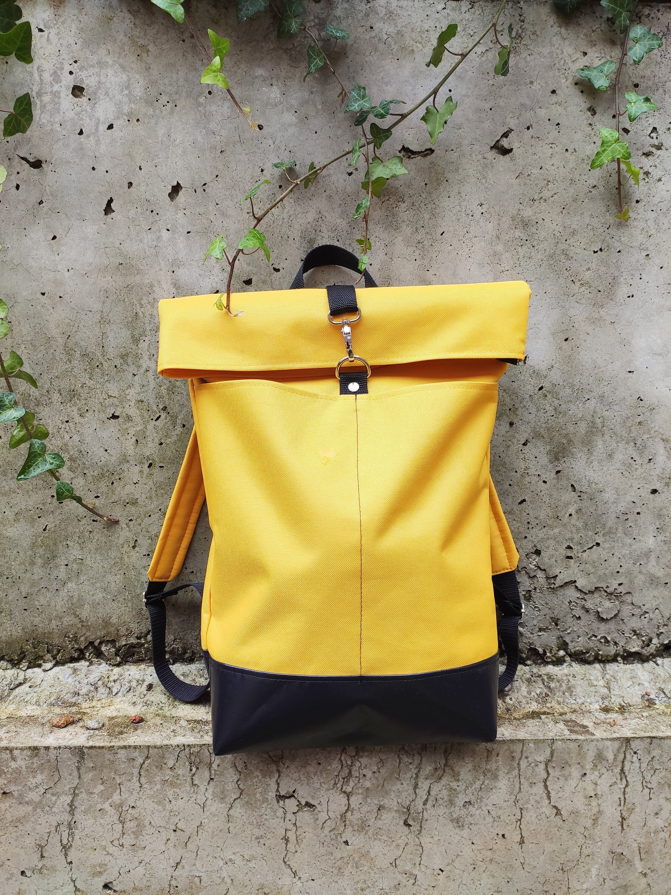 waterproof roll top backpack uk