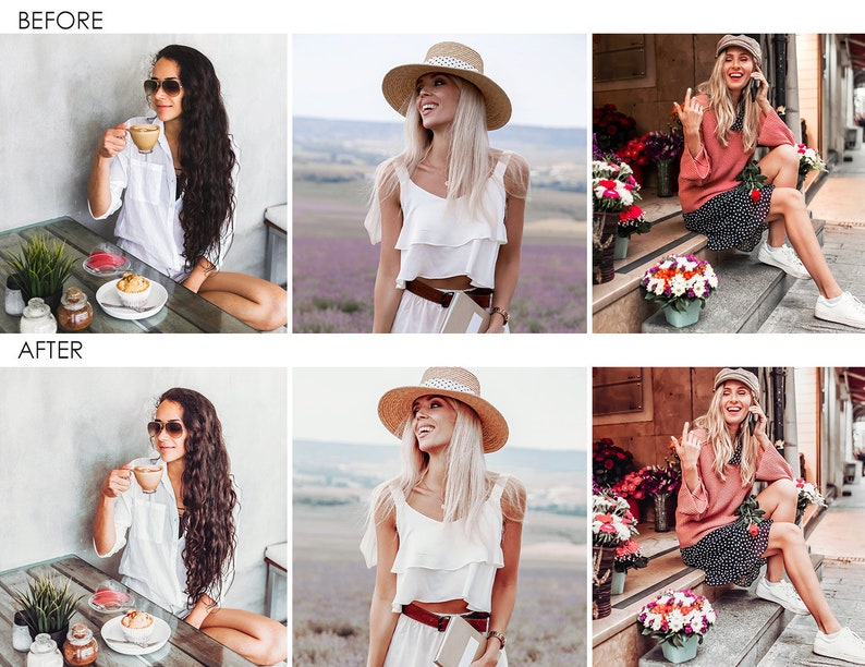 Blush Lightroom Mobile Presets: Instagram Blogger Filters (DNG) image 5