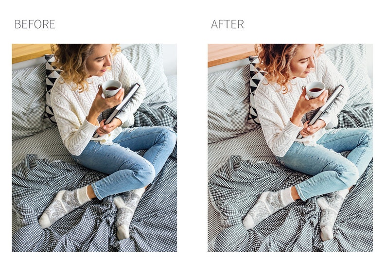 Blush Lightroom Mobile Presets: Instagram Blogger Filters (DNG) image 7