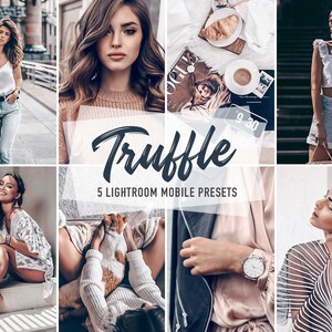 Truffle Lightroom Mobile Presets: Instagram Photo Filters (DNG)