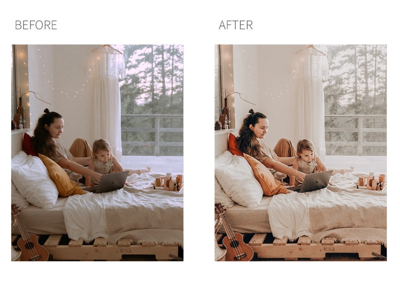 10 Lightroom Presets BEIGE, Mobile Desktop Presets, Blogger Presets for Lightroom, Warm Instagram Preset, Lifestyle Fall Photography Filter image 10