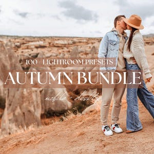 100+ Lightroom Mobile Presets, Desktop Presets, Autumn Bundle, All in one, Halloween Photo Filter, Warm Presets, Fall Photographer Presets