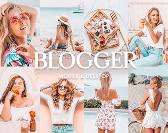 Blogger Mobile Lightroom Presets: Instagram Photo Filters (DNG)