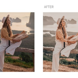 10 Lightroom Presets BEIGE, Mobile Desktop Presets, Blogger Presets for Lightroom, Warm Instagram Preset, Lifestyle Fall Photography Filter image 7