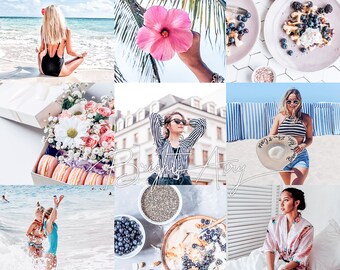 Ajustes preestablecidos de Lightroom: Filtros móviles de verano (DNG + PDF)