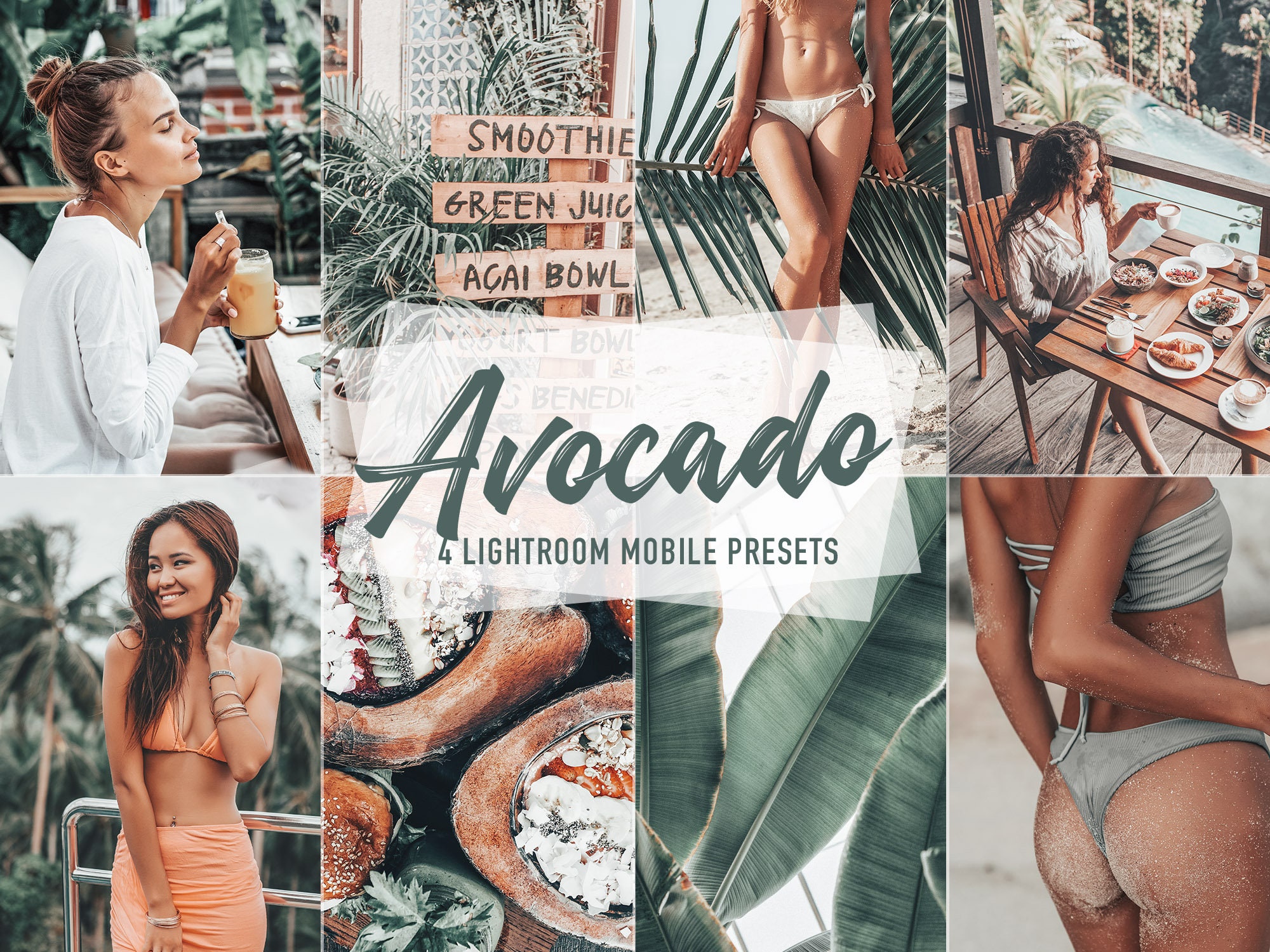 Avocado Lightroom Mobile Presets: Summer Tan, Instagram Filter (DNG)