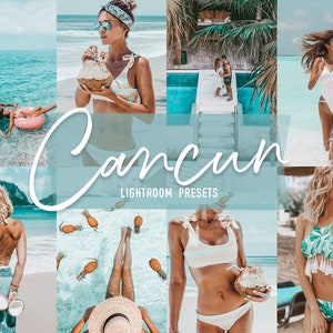 Cancun Lightroom Presets: Beach & Summer Photo Filter (DNG, XMP)