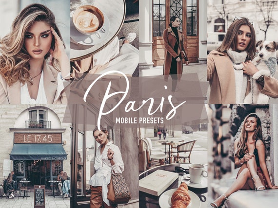 Paris Lightroom Presets: Mobile & Desktop, Fashion Photography Filters (DNG, XMP)