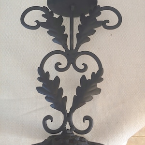 CANDLE HOLDER cast iron.