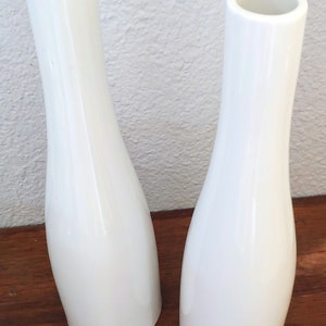 BUD VASES WHITE Tall