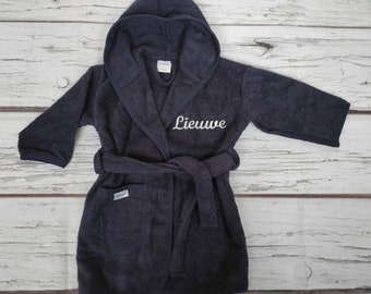 Personalisierte Baby Bademantel - Bademantel mit Namen - Bademantel mit Namen bestickt - Mutterschaft Geschenk - Baby-Dusche-Geschenk