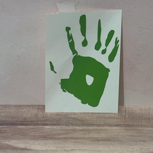 Obake Hand, Sticker, Phasmophobia, Decal, Laptop Sticker, Water Bottle Sticker, Cute Sticker, Gift