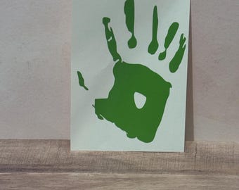 Obake Hand, Sticker, Phasmophobia, Decal, Laptop Sticker, Water Bottle Sticker, Cute Sticker, Gift
