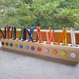 Stiftehalter Für Kinder – Montessori-inspiriert  Produktbild-Vorschau 3