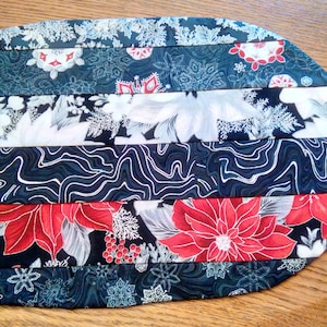 Oval Christmas Placemats