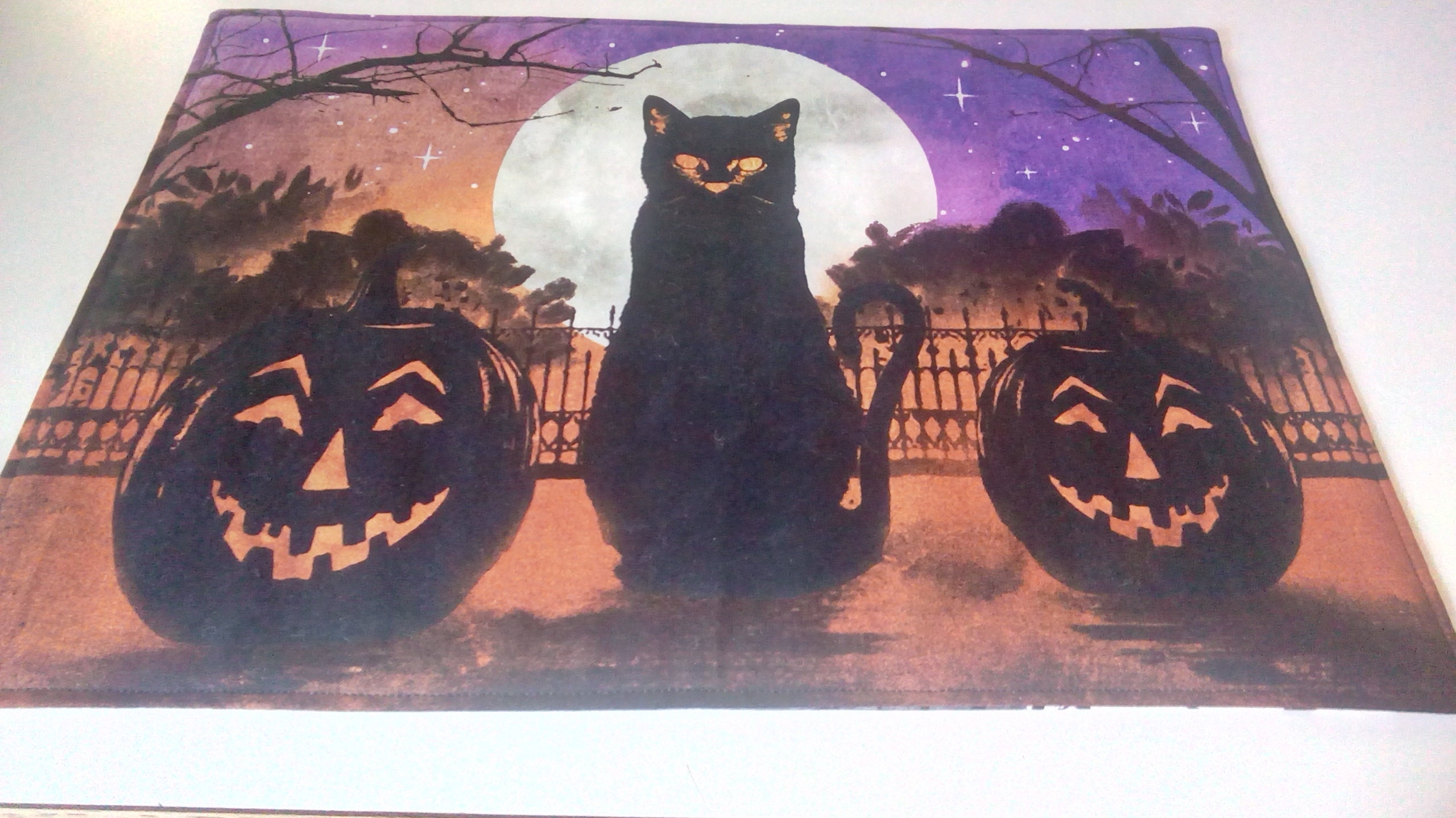 Halloween Placemats Etsy