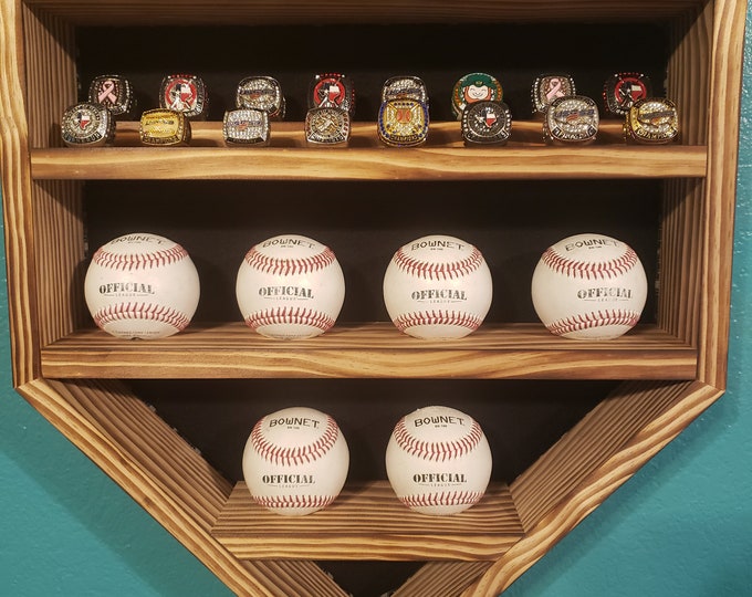 Baseball Ring Display, Game Ball Display, Little League Ring, Club Ball