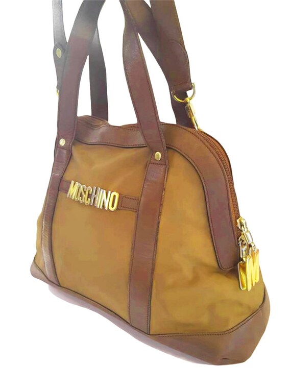 MOSCHINO by Redwall ladies 90's bag, moschino log… - image 3