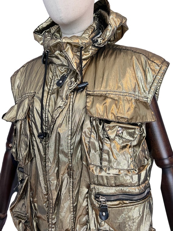 RARE Air Chute Jet Set Moritz ladies ski cargo vest g… Gem