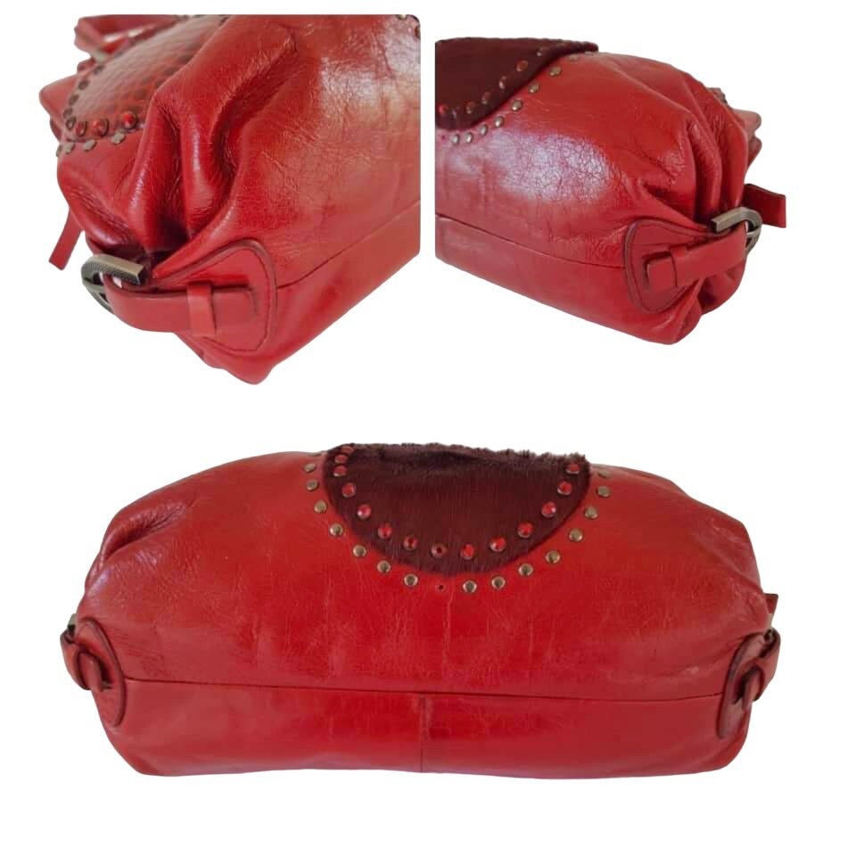 Francesco Biasia 赤 小物入れ Francesco Biasia 赤 小物入れ