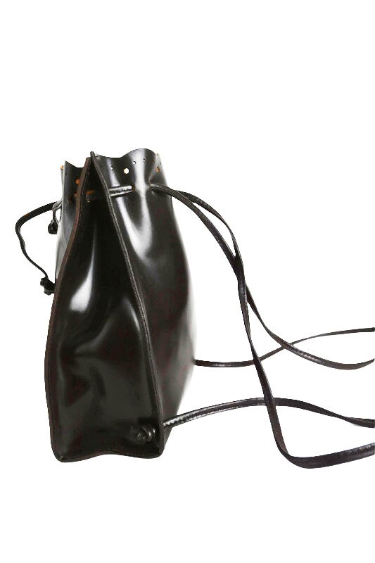 FURLA Vintage Ladies Leather Boho Festival Diamond Cut Backpack Bag - Etsy