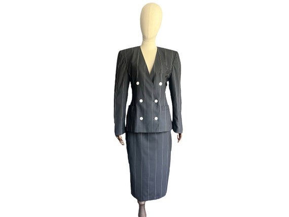 ESCADA ジャケット MARGARETHA LEY ウール カシミヤ混 Vintage ESCADA by Margaretha Ley Knit Cardigan Jacket – Made