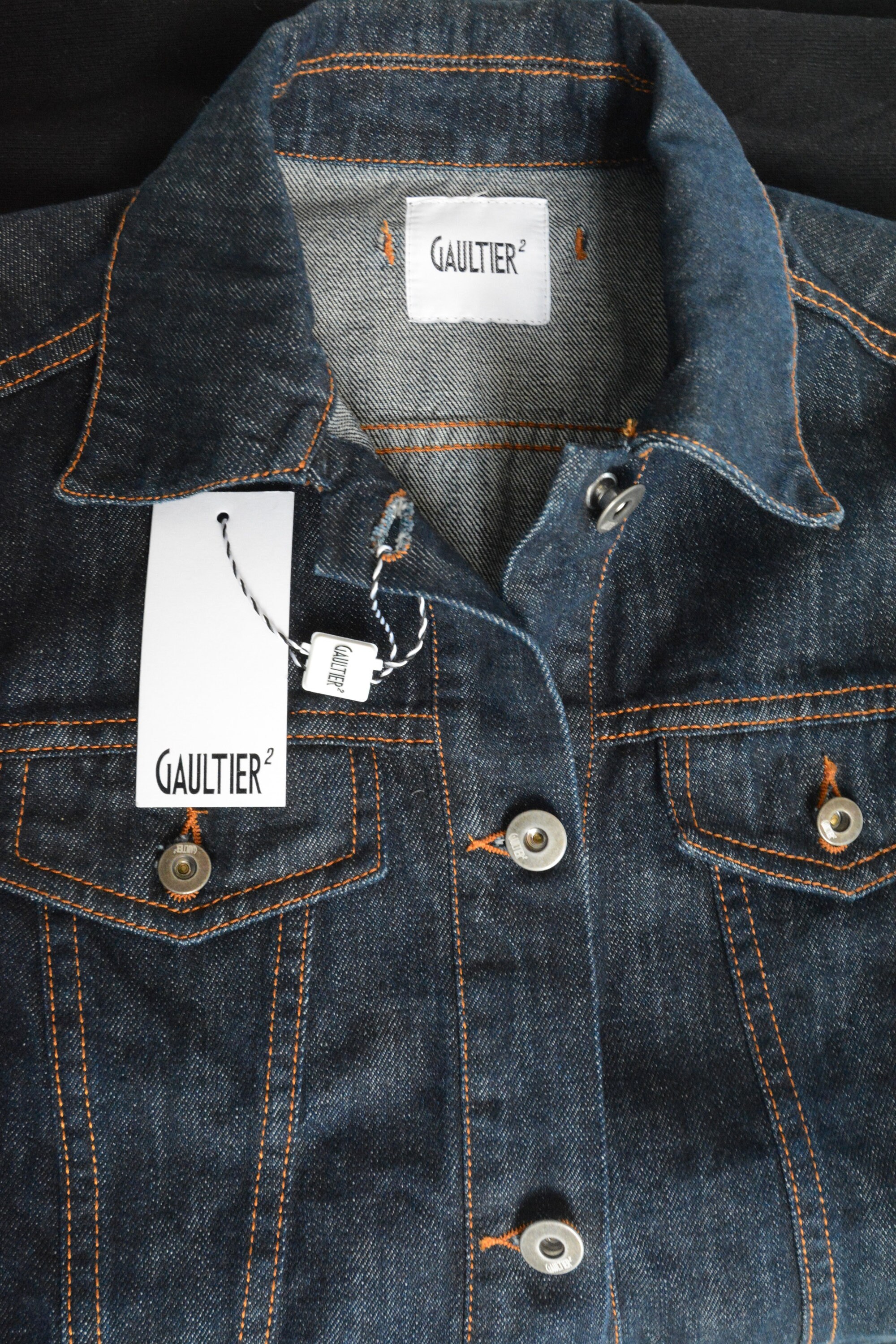 JEAN PAUL GAULTIER 2 Deadstock Woman Denim Jacket, Ladies