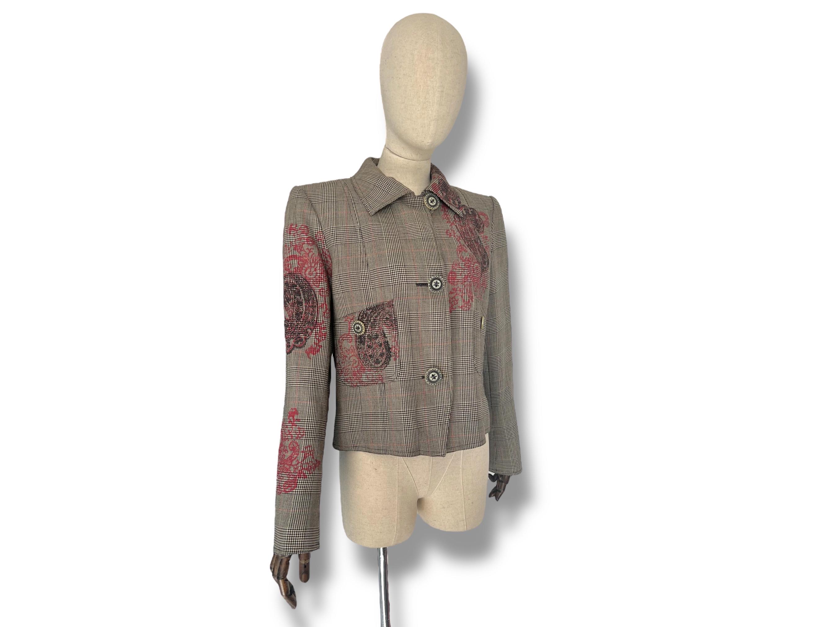 【希少】Christian Lacroix ラクロワ ジャケット ビンテージ Vintage CHRISTIAN LACROIX Blazer sz.F42 | eBay