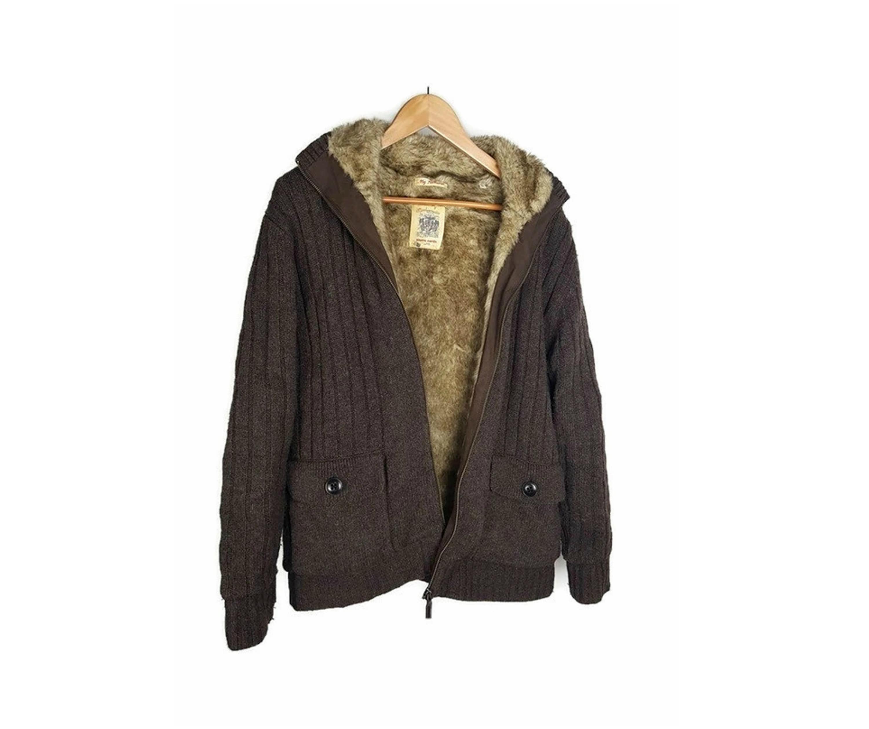 PIERRE CARDIN Gift for Him Men Faux Fur 