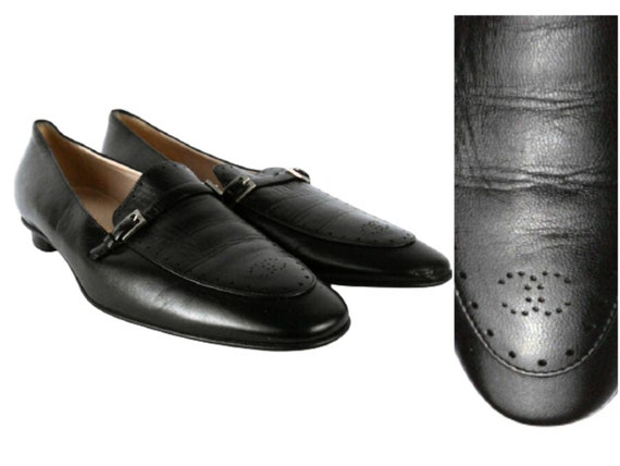 CHANEL Vintage Ladies Leather Loafer Shoes Uk Eu - Etsy New Zealand CHANEL Vintage Ladies Leather Loafer Shoes Uk Eu - Etsy New Zealand