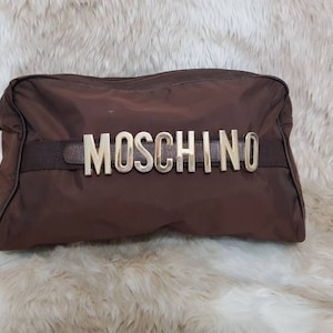 MOSCHINO by Redwall  80&#39;S handbag, moschino logo handbag, moschino purse, moschino evening bag. Italian designer purse.