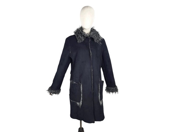 GIANFRANCO FERRE jeans ladies faux shearling Woman