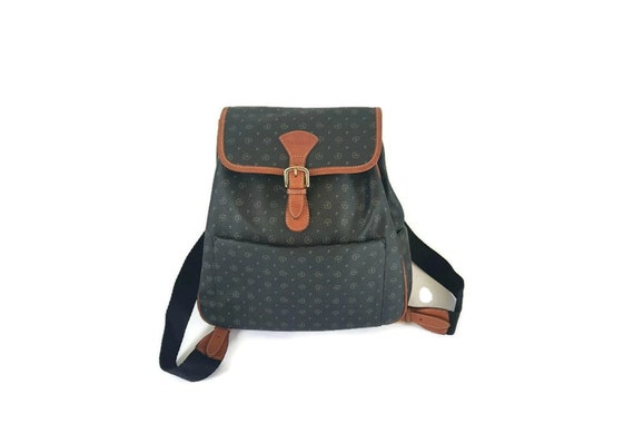 Buy POLLINI Woman Monogram Logo Leather Back Back Bag Medium. Italian  Designer Backpack Bag Online in India - Etsy