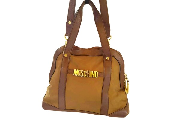 MOSCHINO by Redwall Ladies 90 s Bag Moschino Logo Handbag