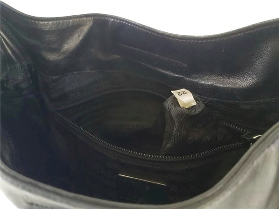 Prada Silver Ring Handle Bag